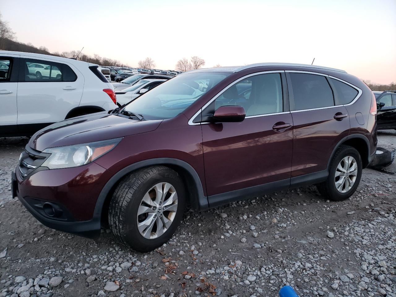 Image 1 of 2014 HONDA CR-V EXL 2014 with VIN 5J6RM4H76EL013887