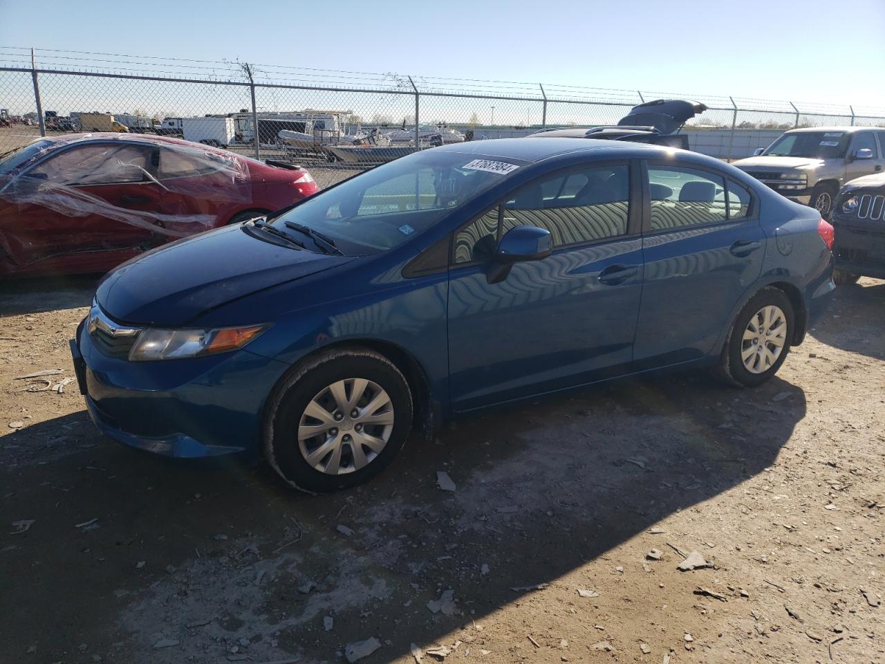 Obraz 1 z 2012 HONDA CIVIC LX 2012 z VIN 2HGFB2F52CH575995