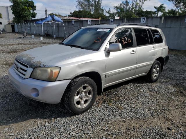 Image 1 of 2006 TOYOTA HIGHLANDER  2006 with VIN JTEDD21A960135281