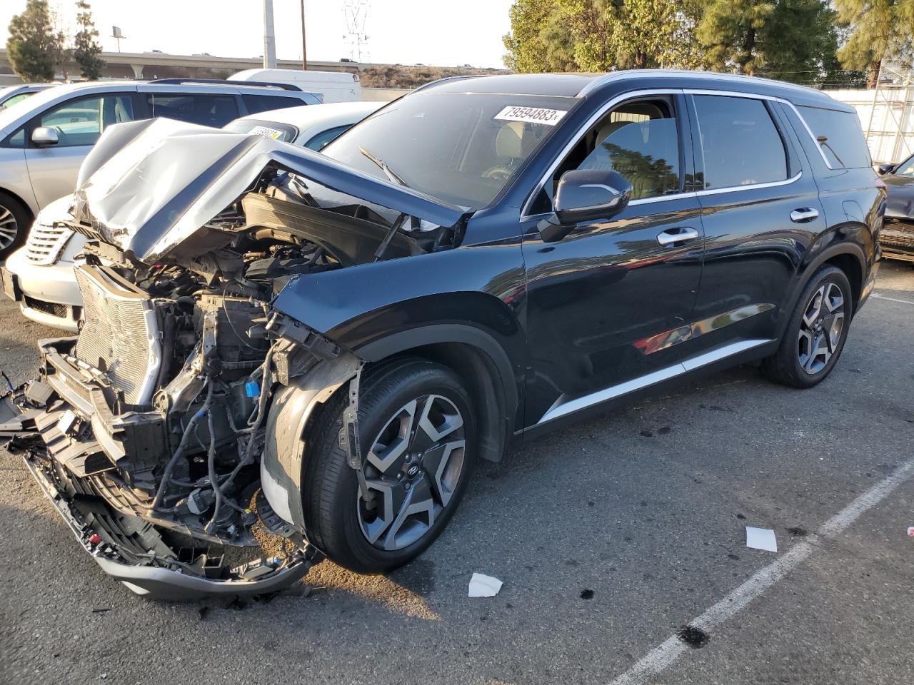 Image 1 of 2023 HYUNDAI PALISADE LIMITED 2023 with VIN KM8R54GE3PU558229