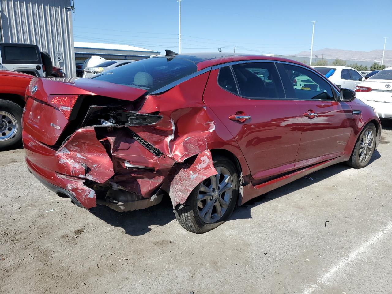 Image 3 of 2013 KIA OPTIMA EX 2013 with VIN 5XXGN4A72DG172893