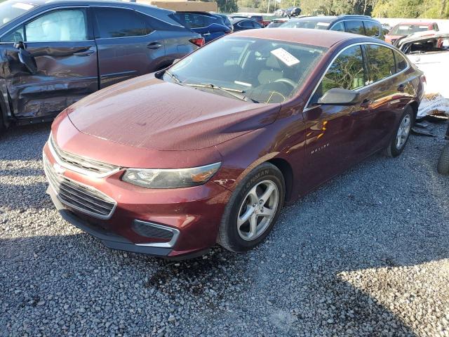 Image 1 of 2016 CHEVROLET MALIBU LS 2016 with VIN 1G1ZB5ST7GF296544