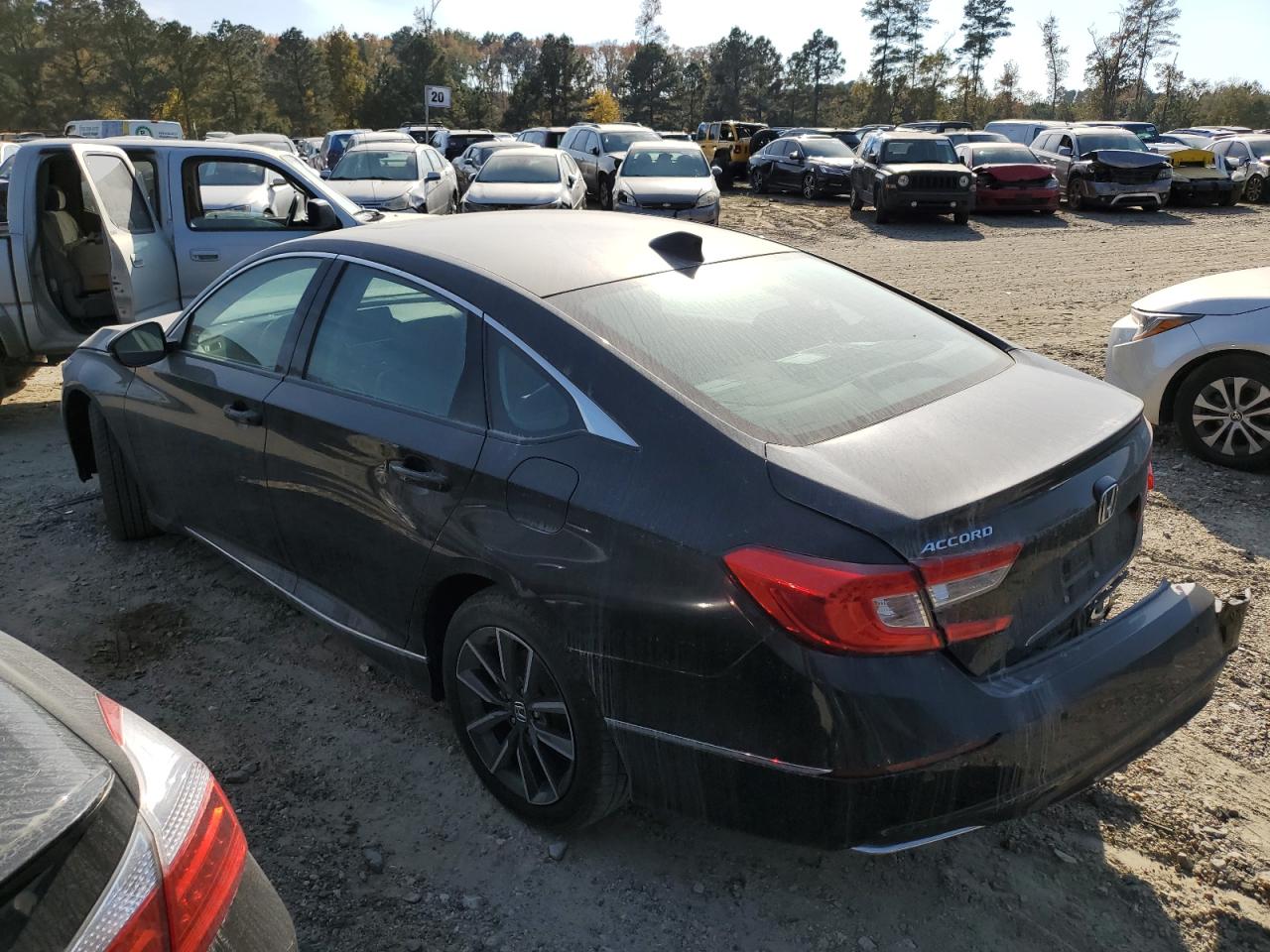 Изображение 2 2021 HONDA ACCORD EXL 2021 с VIN 1HGCV1F56MA080588