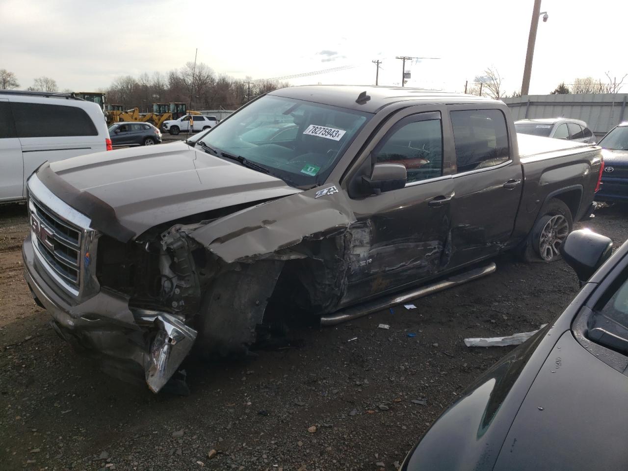 Image 1 of 2014 GMC SIERRA K1500 SLE 2014 with VIN 3GTU2UEC7EG437275