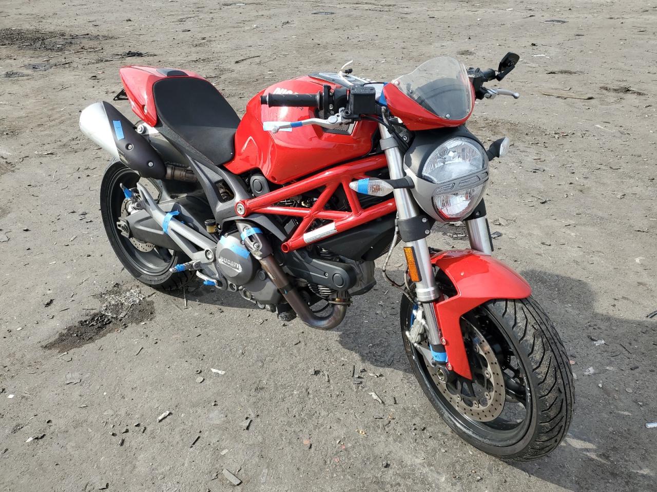 Image 1 of 2010 DUCATI MONSTER 696 2010 with VIN ZDM1RADN8AB033148