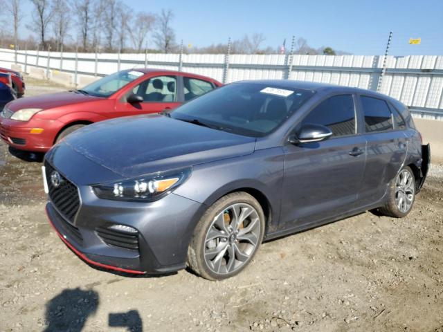 Image 1 of 2019 HYUNDAI ELANTRA GT N LINE 2019 with VIN KMHH55LC7KU095512