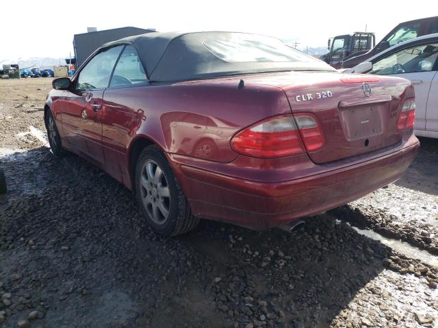 Image 2 of 2002 MERCEDES-BENZ CLK 320 2002 with VIN WDBLK65G22T128109