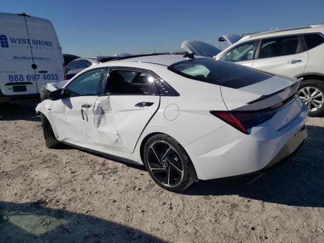 Изображение 2 2021 HYUNDAI ELANTRA N LINE 2021 с VIN KMHLR4AFXMU197346
