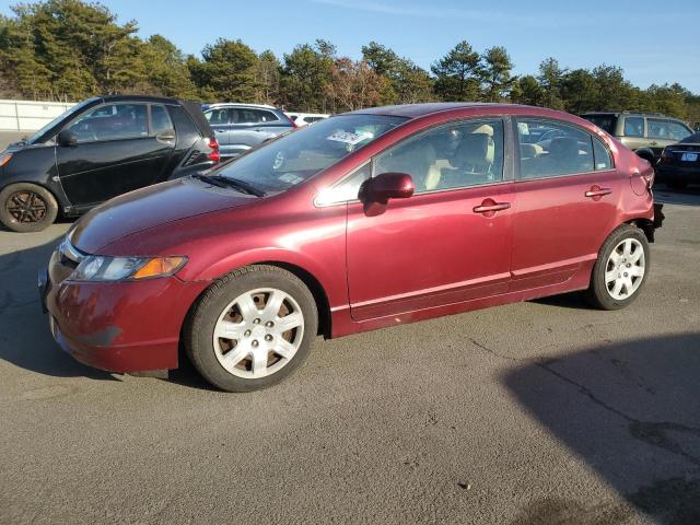 Image 1 of 2008 HONDA CIVIC LX 2008 with VIN 2HGFA16598H518987