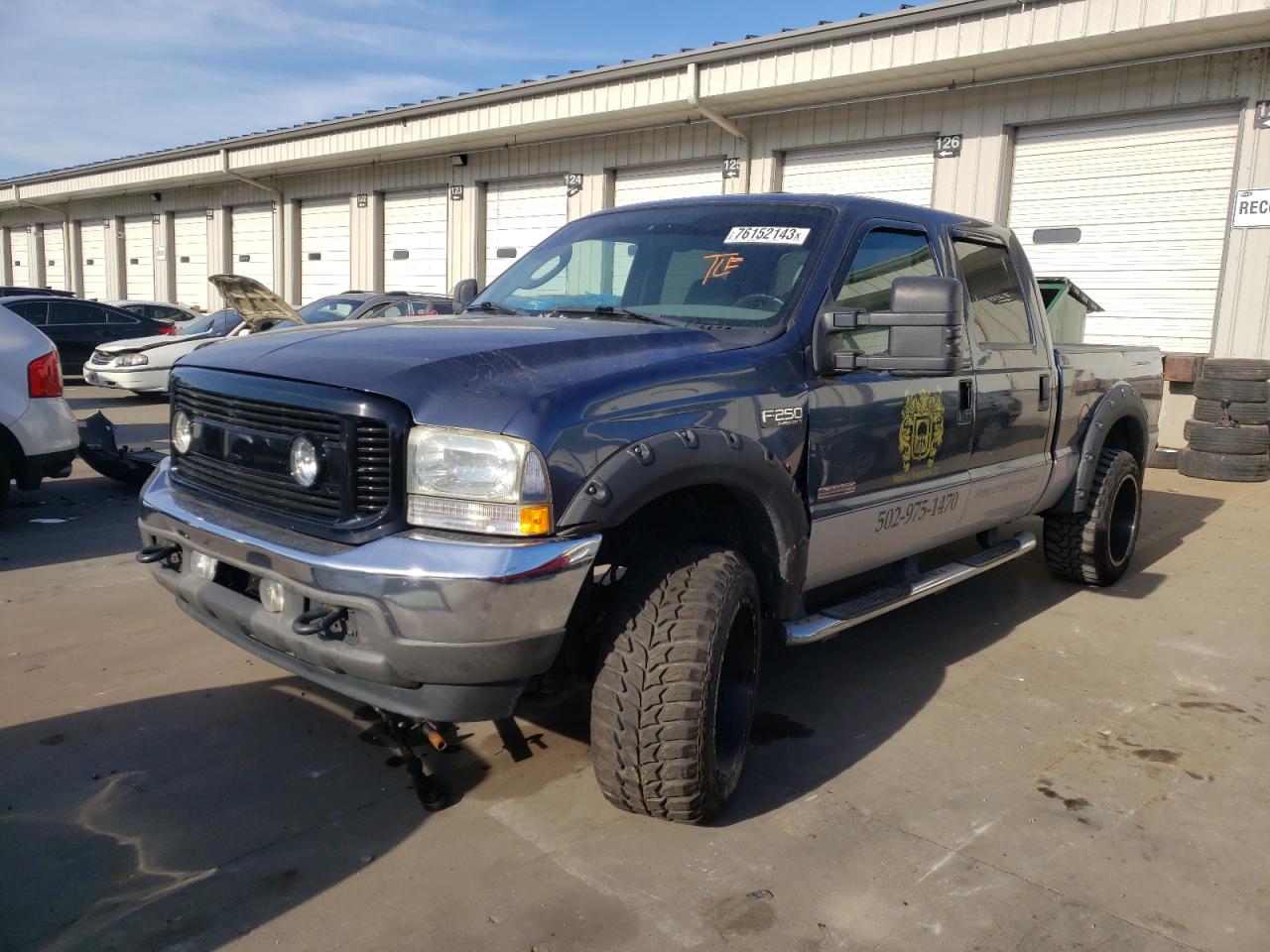 Image 1 of 2004 FORD F250 SUPER DUTY 2004 with VIN 1FTNW21P14EA64925