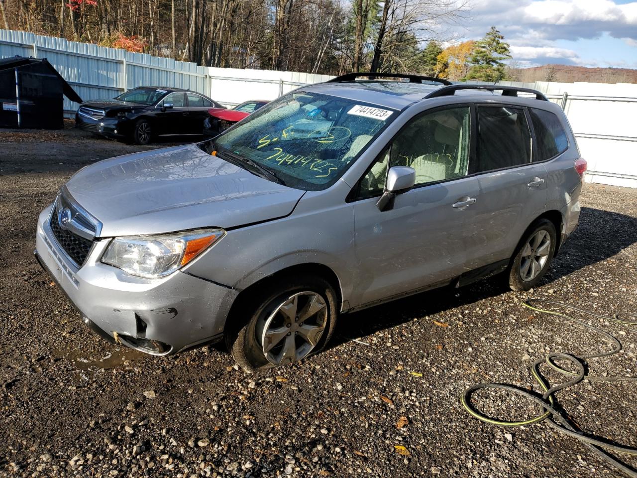 Image 1 of 2015 SUBARU FORESTER 2.5I PREMIUM 2015 with VIN JF2SJADC9FG482808