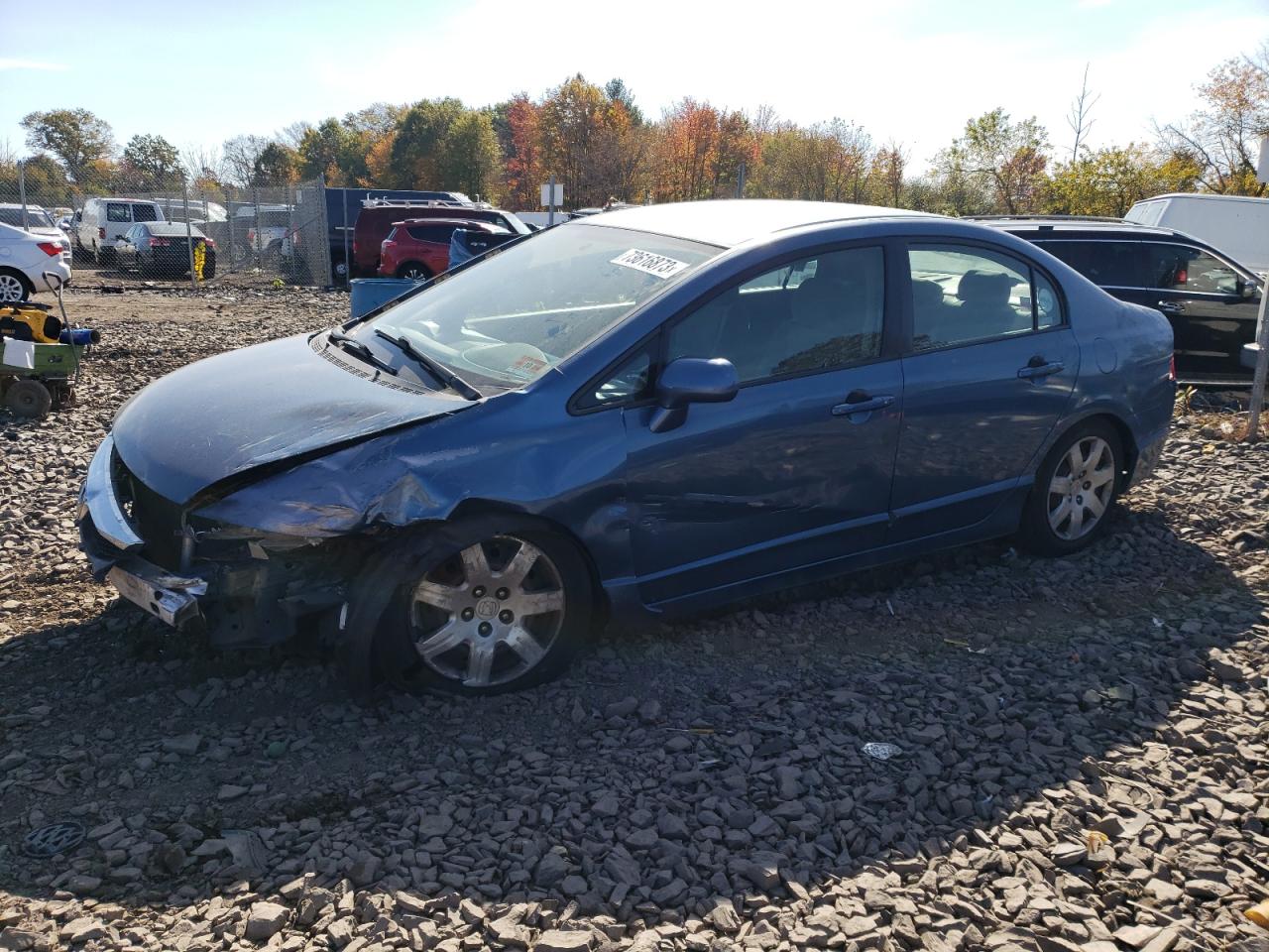 Image 1 of 2009 HONDA CIVIC LX 2009 with VIN 2HGFA16529H533705