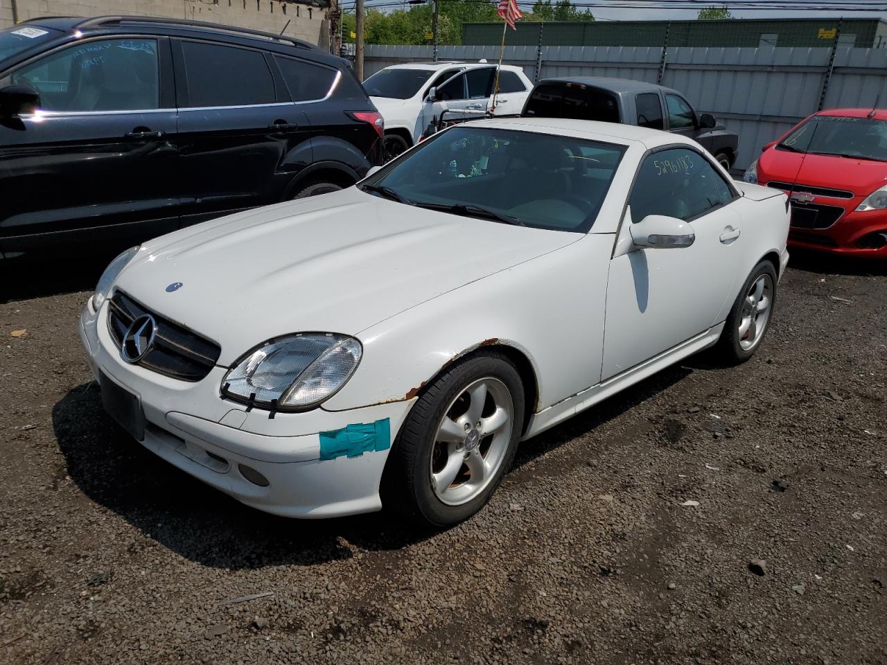 Изображение 1 2001 MERCEDES-BENZ SLK 320 2001 с VIN WDBKK65F61F211025