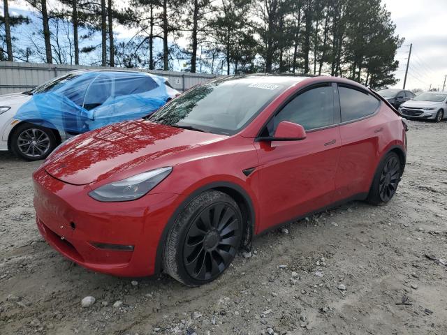 Image 1 of 2022 TESLA MODEL Y  2022 with VIN 7SAYGDEF6NF461475