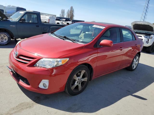 Image 1 of 2013 TOYOTA COROLLA BASE 2013 with VIN 2T1BU4EE0DC116836