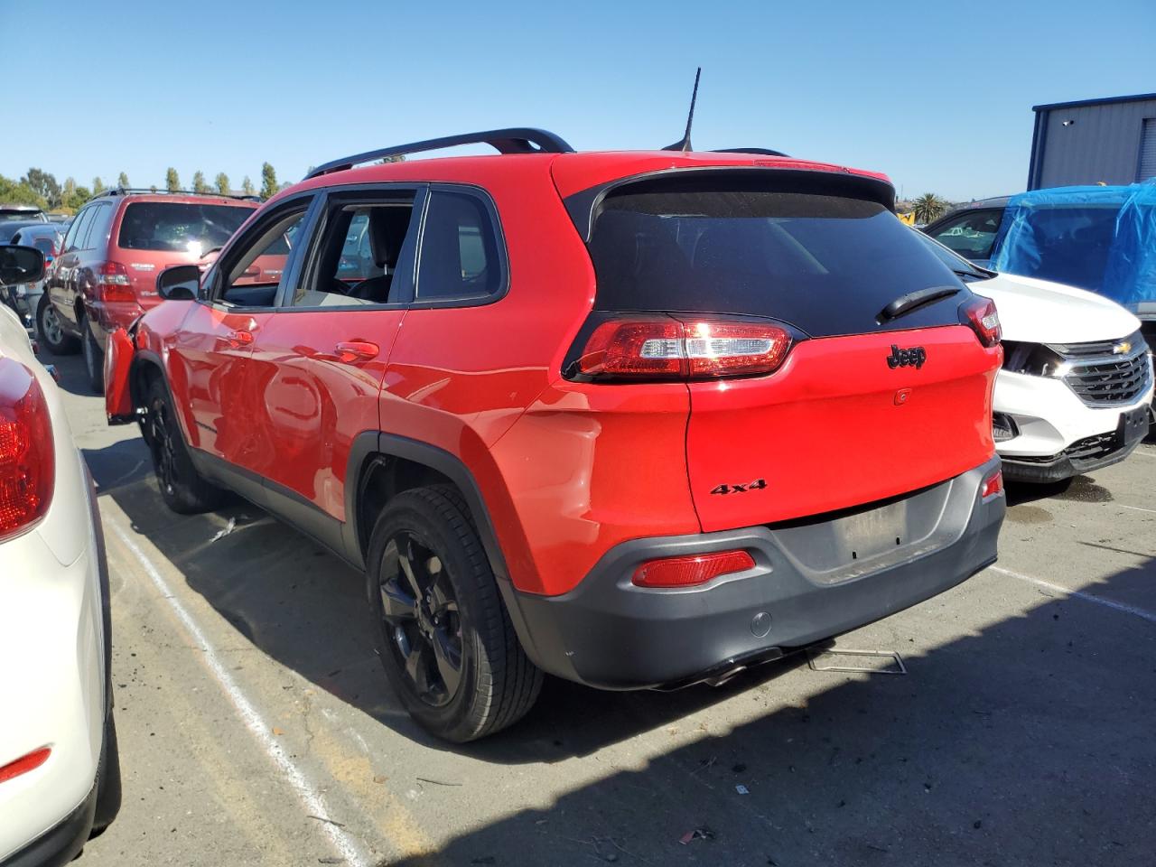 Image 2 of 2017 JEEP CHEROKEE LIMITED 2017 with VIN 1C4PJMDB3HW645071