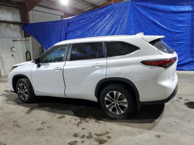 Image 2 of 2023 TOYOTA HIGHLANDER HYBRID XLE 2023 with VIN 5TDKBRCH3PS589271