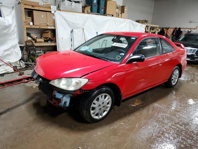 Image 1 of 2004 HONDA CIVIC LX 2004 with VIN 1HGEM22554L042619