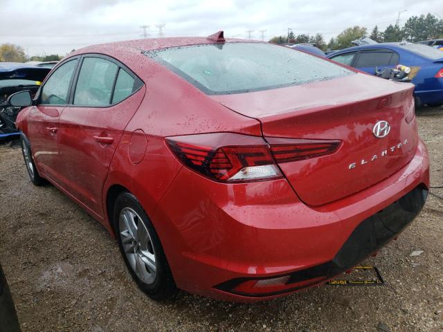 Image 2 of 2020 HYUNDAI ELANTRA SEL 2020 with VIN KMHD84LF7LU940211