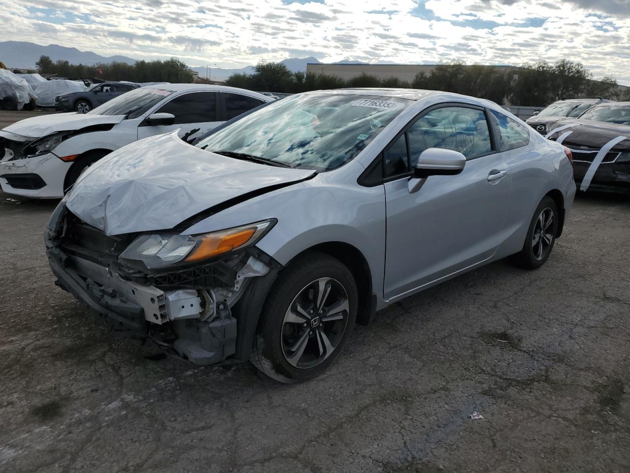 Image 1 of 2015 HONDA CIVIC EX 2015 with VIN 2HGFG3B81FH502645