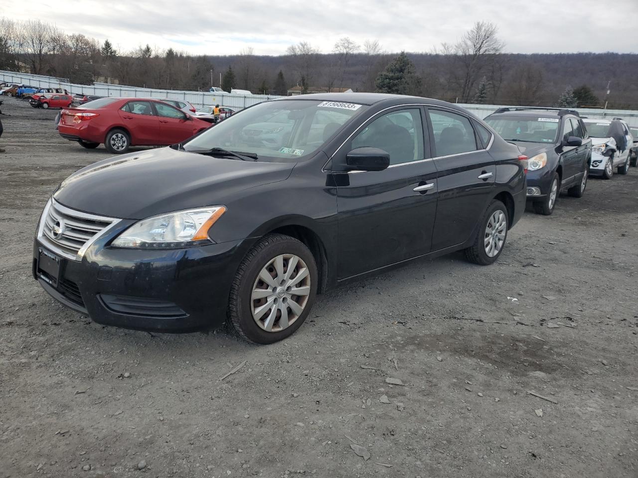 Изображение 1 2014 NISSAN SENTRA S 2014 с VIN 3N1AB7AP2EY280006