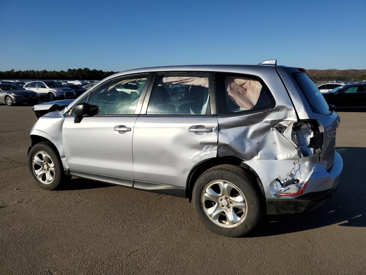 Image 2 of 2017 SUBARU FORESTER 2.5I 2017 with VIN JF2SJAAC1HG545505