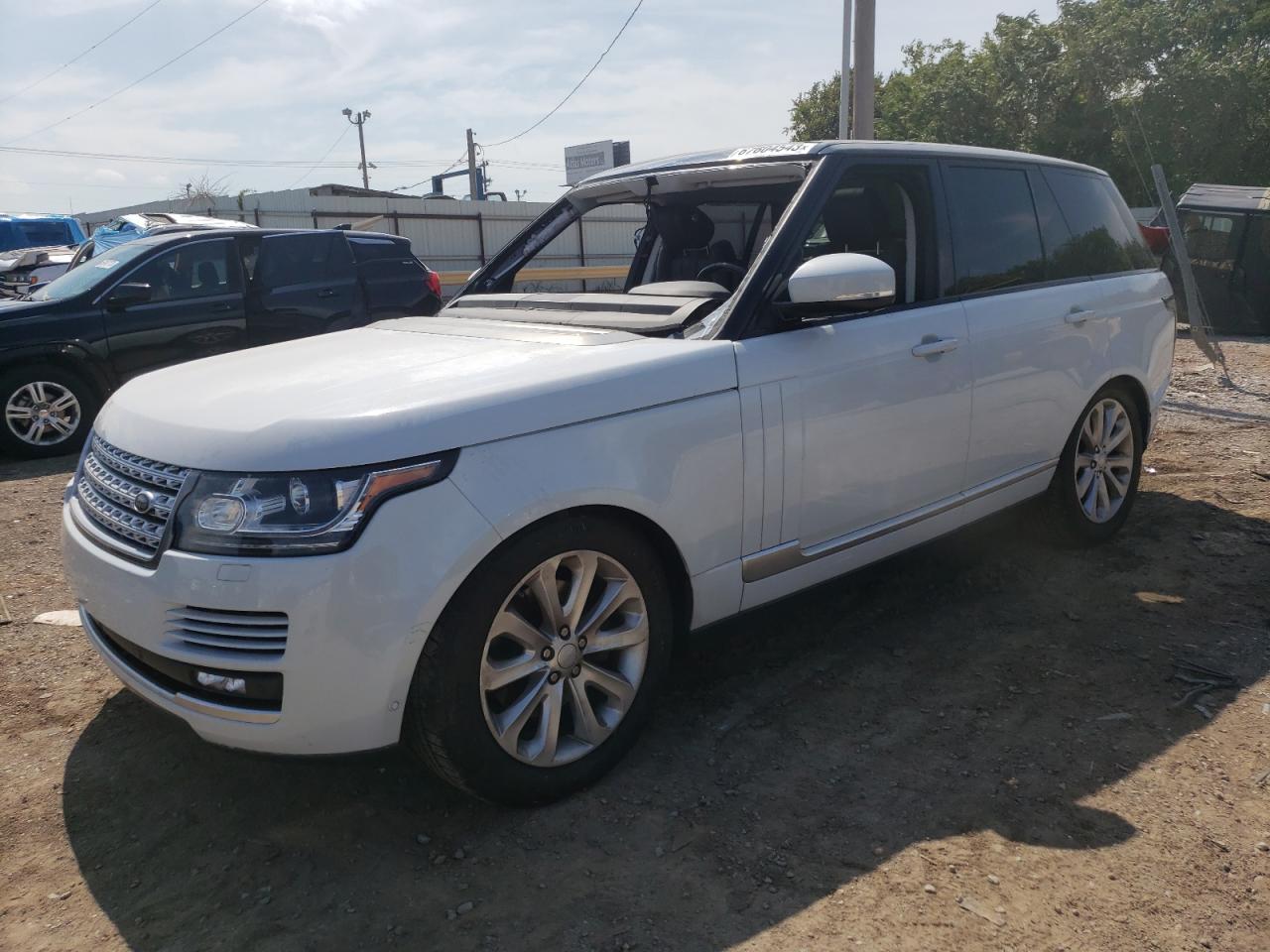 Изображение 1 2017 LAND ROVER RANGE ROVER HSE 2017 с VIN SALGS2FK2HA325924