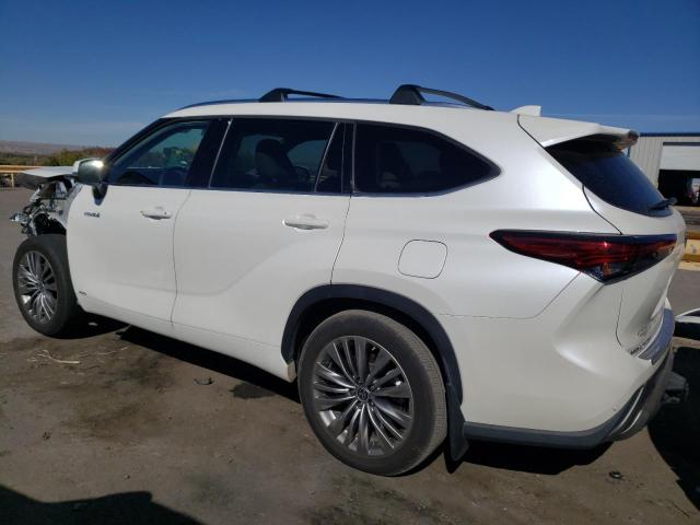 Image 2 of 2021 TOYOTA HIGHLANDER HYBRID PLATINUM 2021 with VIN 5TDEBRCHXMS051417