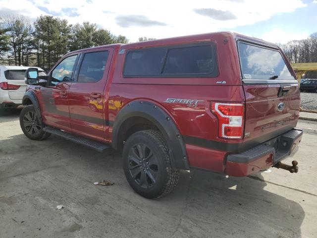 Image 2 of 2018 FORD F150 SUPERCREW 2018 with VIN 1FTEW1EP9JFB93330