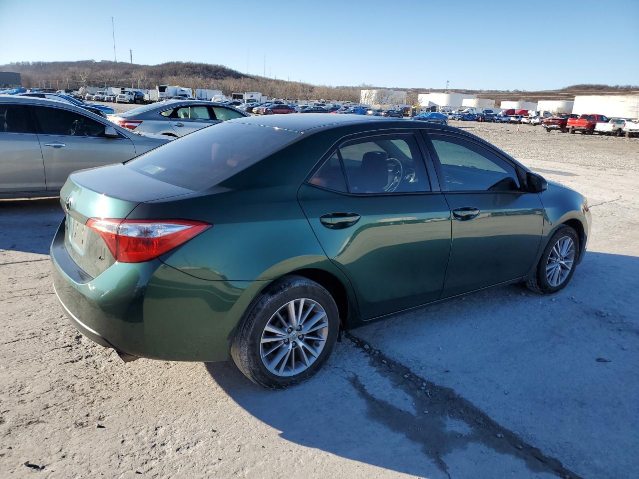 Image 3 of 2014 TOYOTA COROLLA L 2014 with VIN 5YFBURHE2EP096292