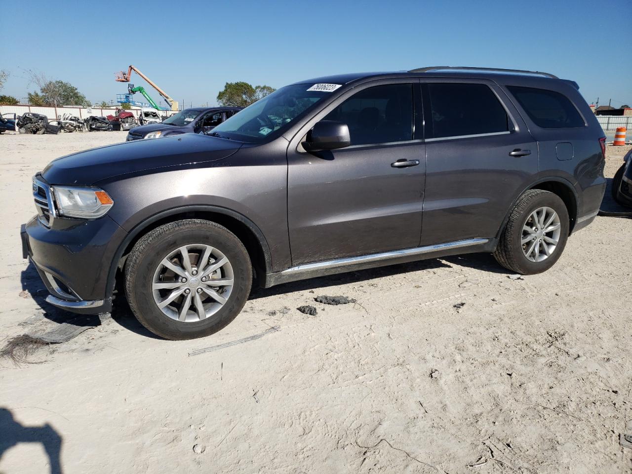 Image 1 of 2017 DODGE DURANGO SXT 2017 with VIN 1C4RDHAG4HC805452
