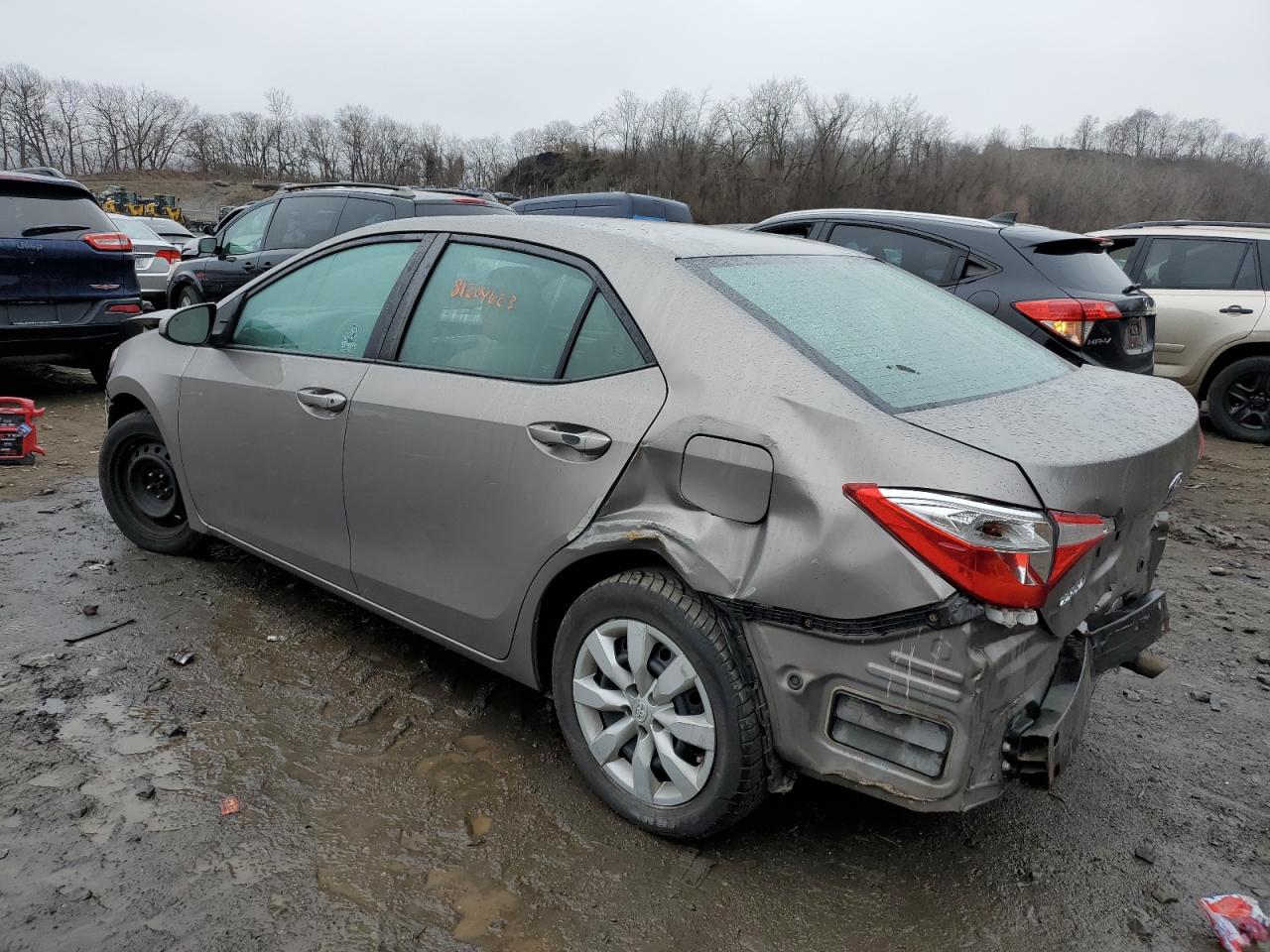 Image 2 of 2016 TOYOTA COROLLA L 2016 with VIN 2T1BURHE4GC557804