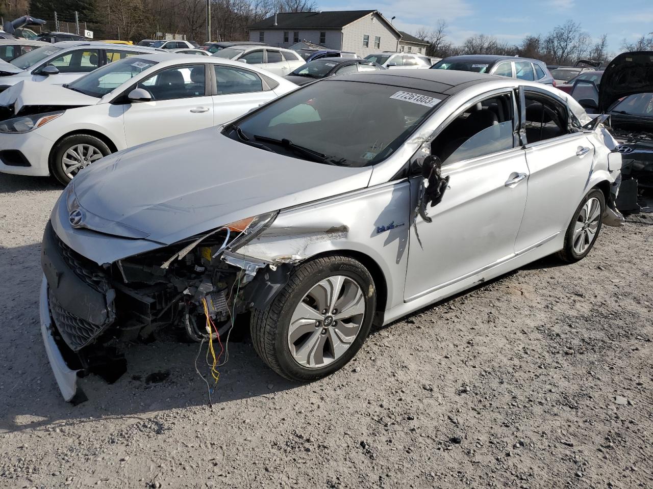 Obraz 1 z 2015 HYUNDAI SONATA HYBRID 2015 z VIN KMHEC4A40FA120935