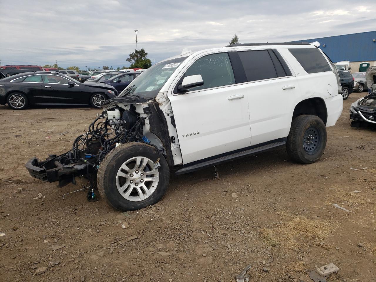 Image 1 of 2019 CHEVROLET TAHOE K1500 LT 2019 with VIN 1GNSKBKC7KR140199