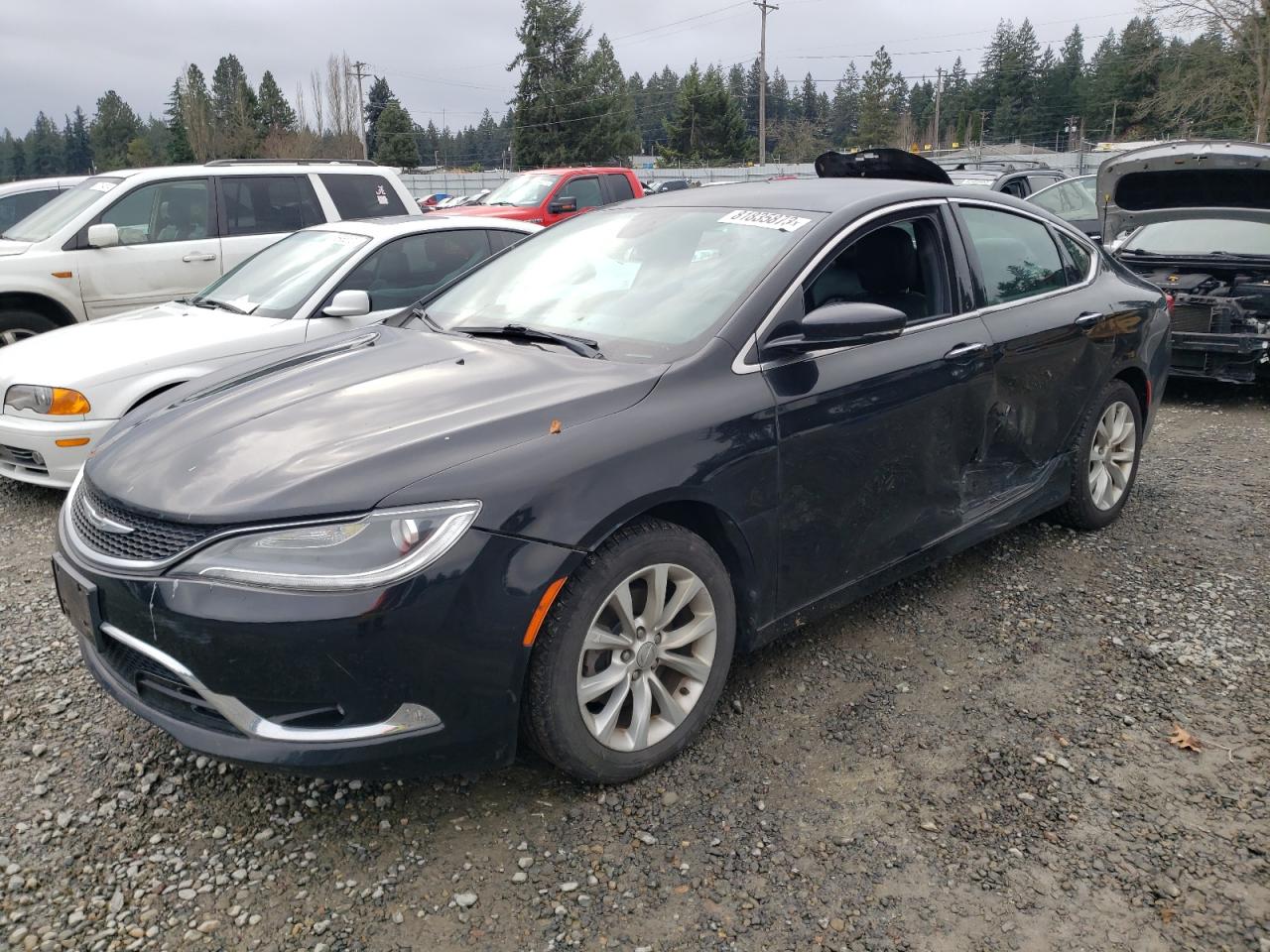 Image 1 of 2015 CHRYSLER 200 C 2015 with VIN 1C3CCCCB0FN545358