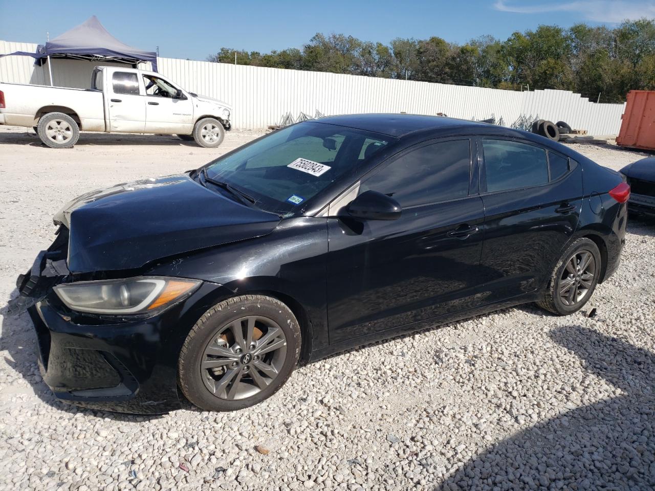 Image 1 of 2018 HYUNDAI ELANTRA SEL 2018 with VIN 5NPD84LF6JH235251