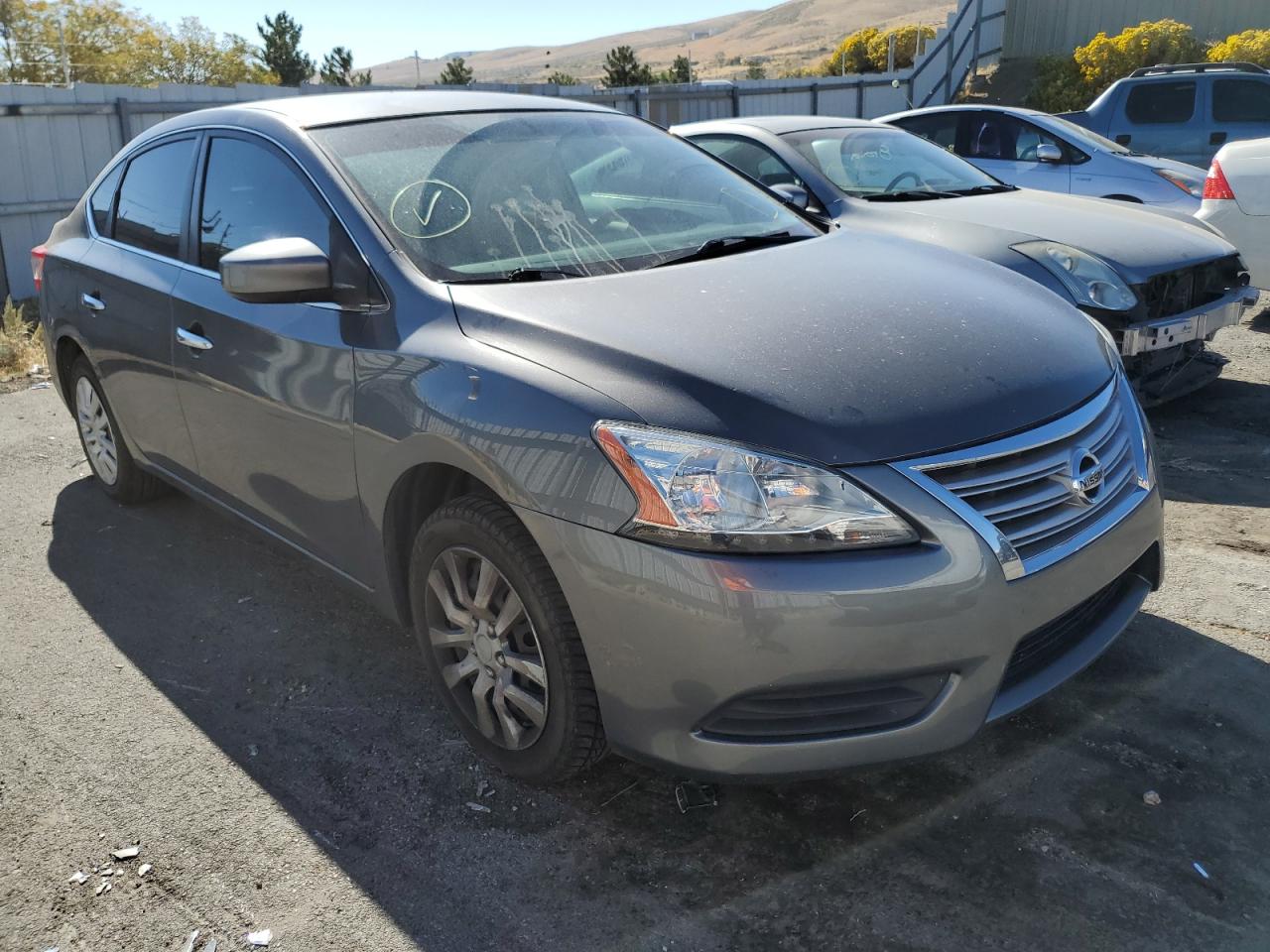 Image 1 of 2015 NISSAN SENTRA S 2015 with VIN 3N1AB7AP1FL655060