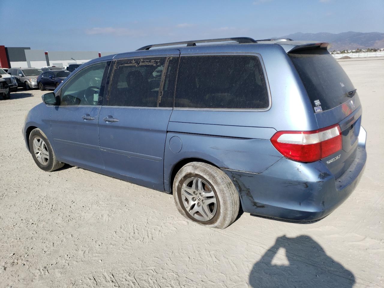 Изображение 2 2006 HONDA ODYSSEY EXL 2006 с VIN 5FNRL38726B120104
