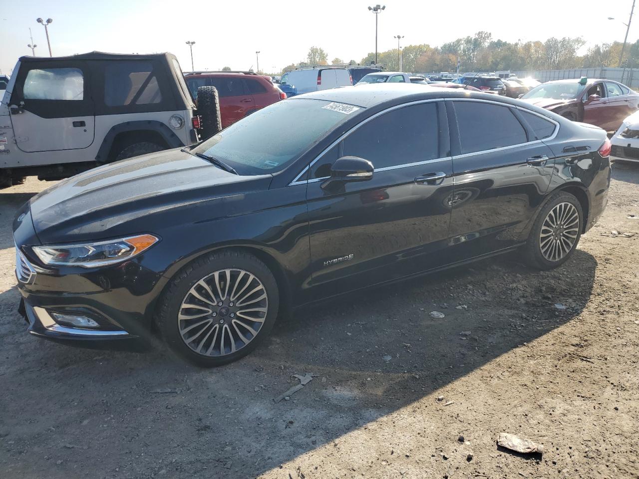 Изображение 1 2018 FORD FUSION TITANIUM/PLATINUM HEV 2018 с VIN 3FA6P0RU1JR141131
