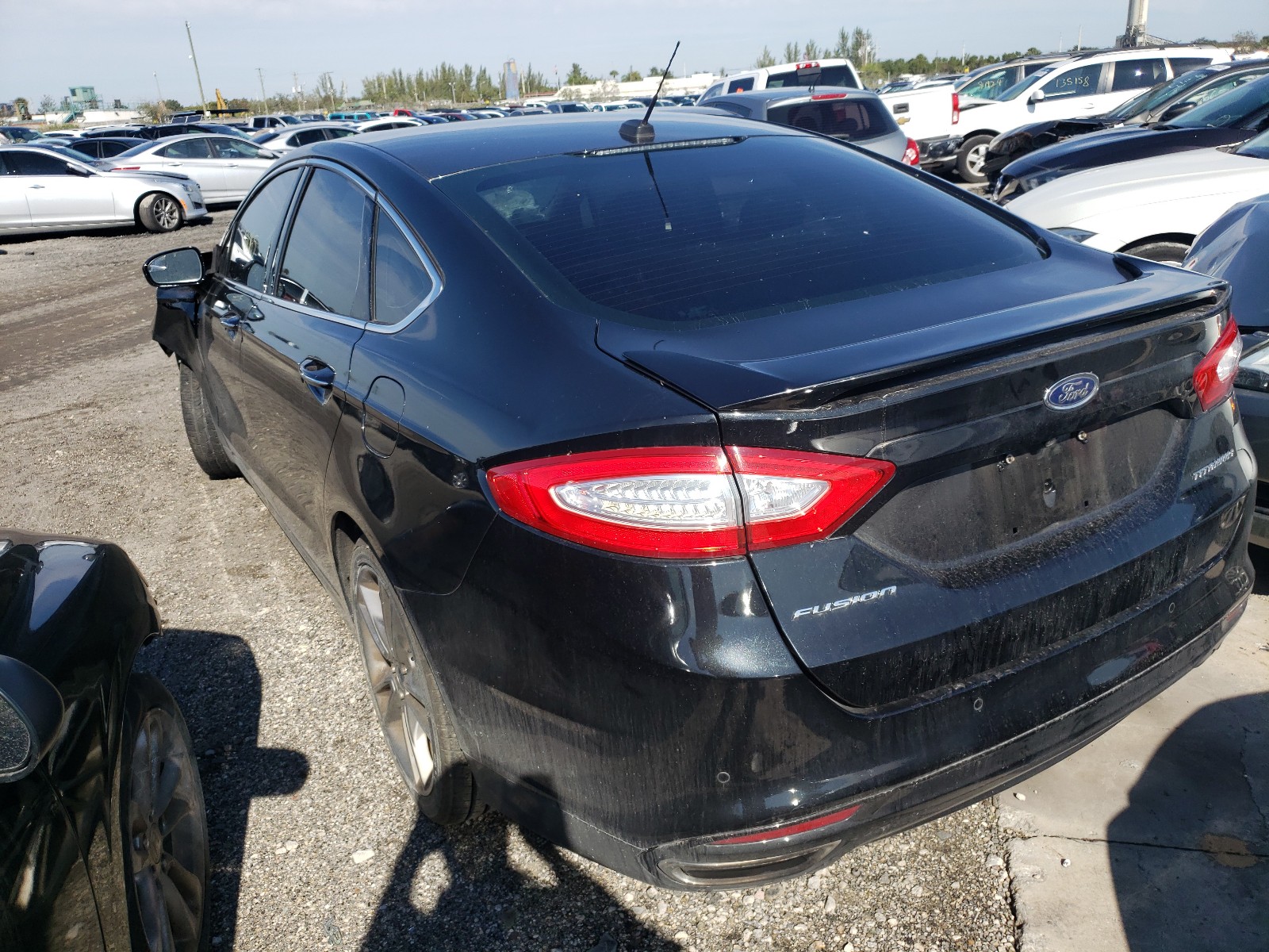 Изображение 3 2015 FORD FUSION TITANIUM 2015 с VIN 3FA6P0K99FR110061