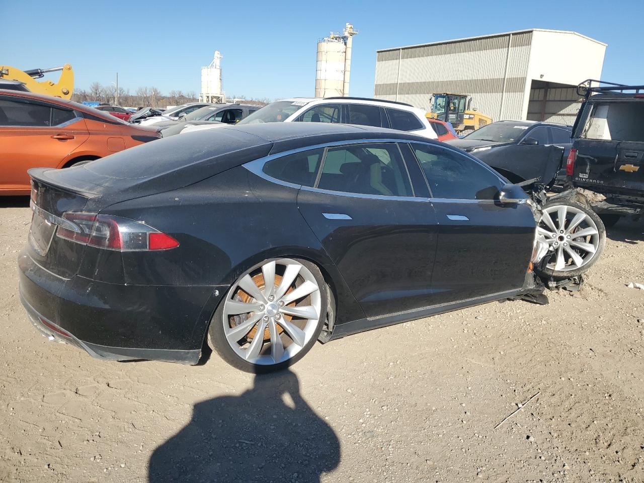 Image 3 of 2012 TESLA MODEL S  2012 with VIN 5YJSA1DPXCFP02898