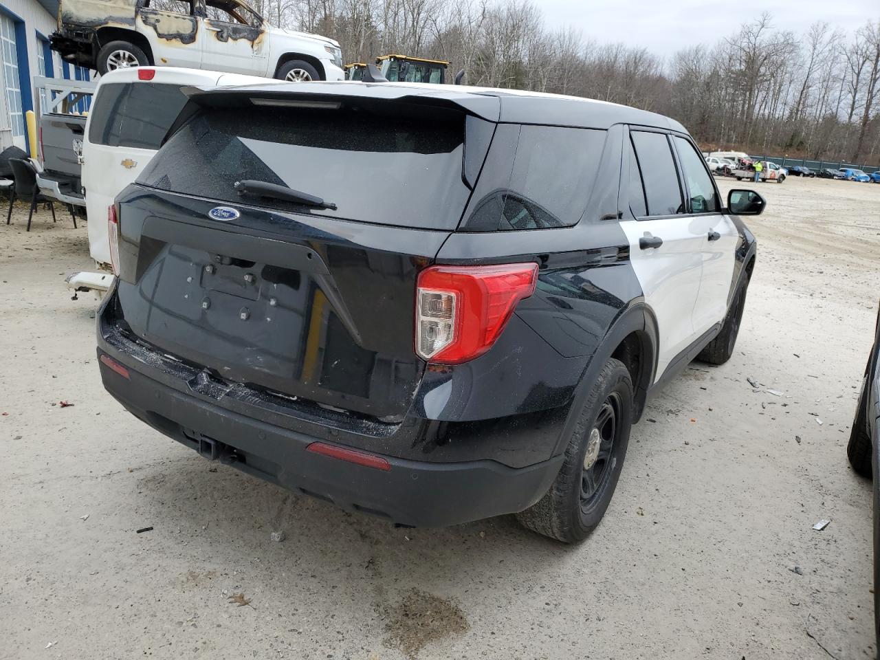 Image 3 of 2022 FORD EXPLORER POLICE INTERCEPTOR 2022 with VIN 1FM5K8AB6NGA02764