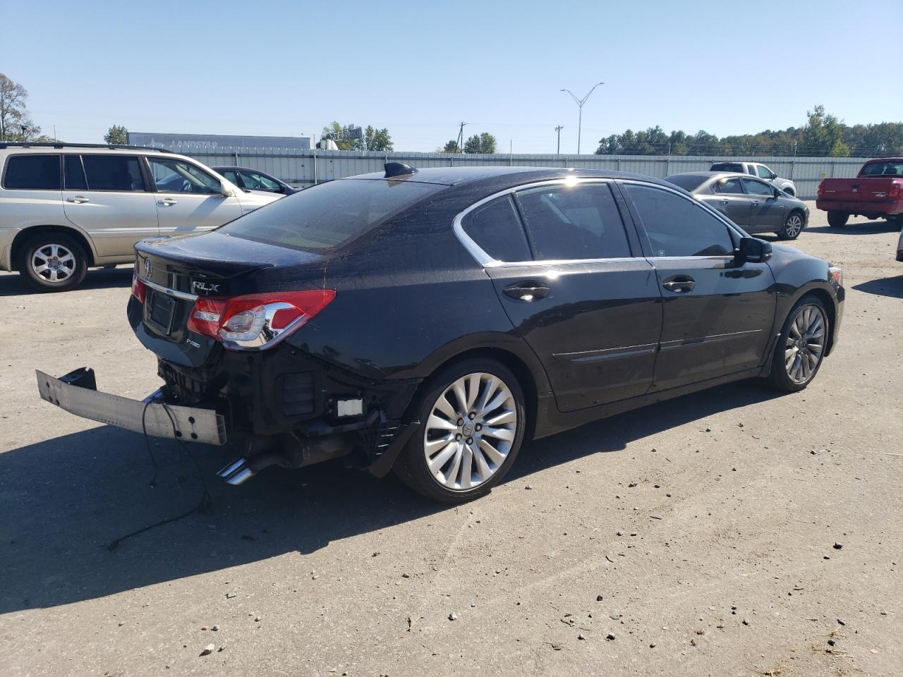 Image 3 of 2014 ACURA RLX ADVANCE 2014 with VIN JH4KC1F92EC001134