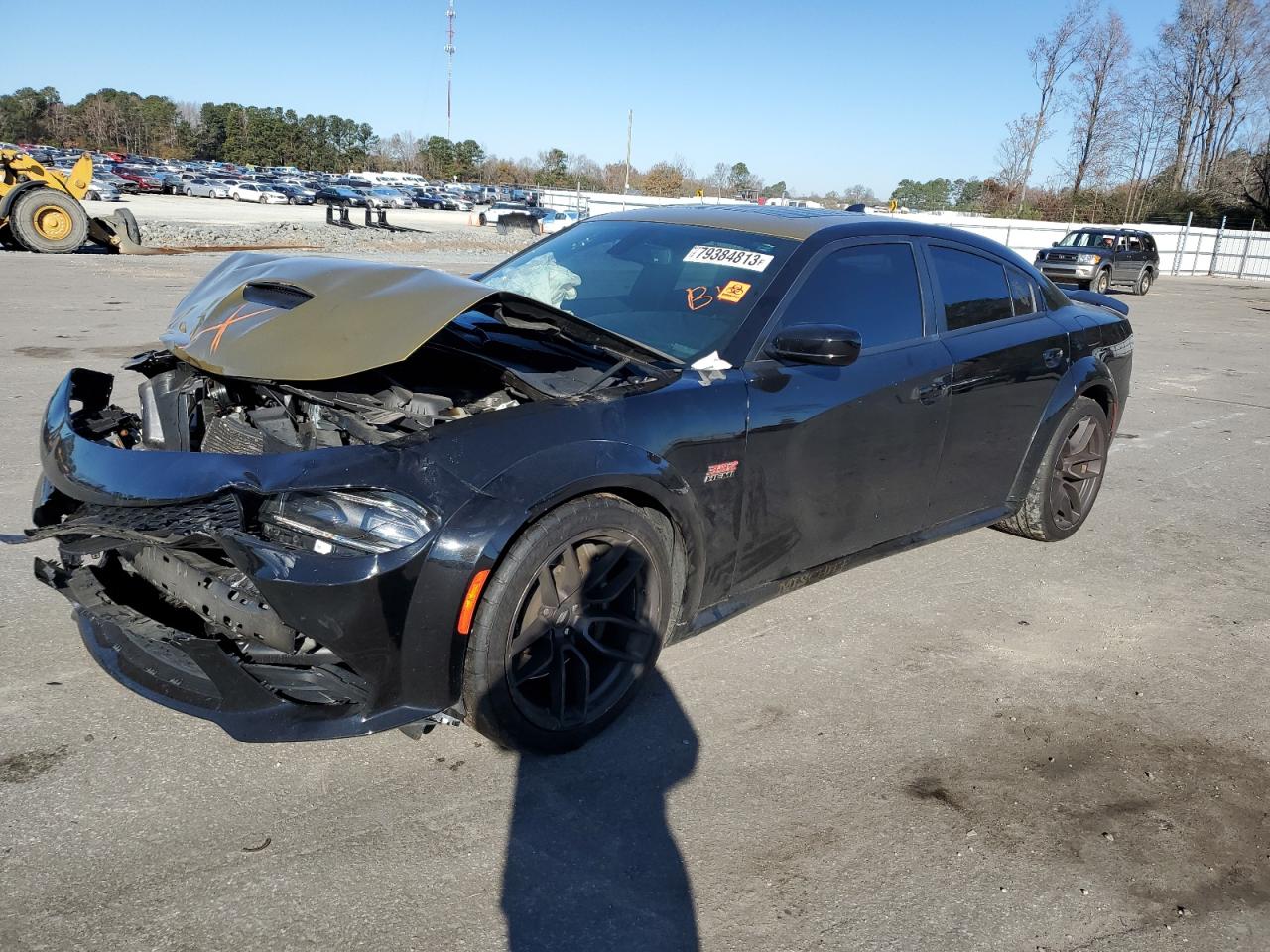 Image 1 of 2020 DODGE CHARGER SCAT PACK 2020 with VIN 2C3CDXGJ7LH251594