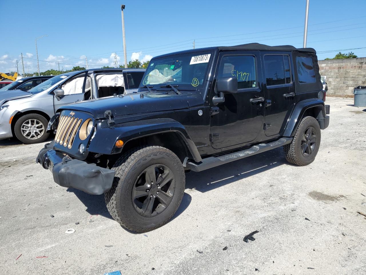 2014 JEEP WRANGLER UNLIMITED SAHARA 2014 image