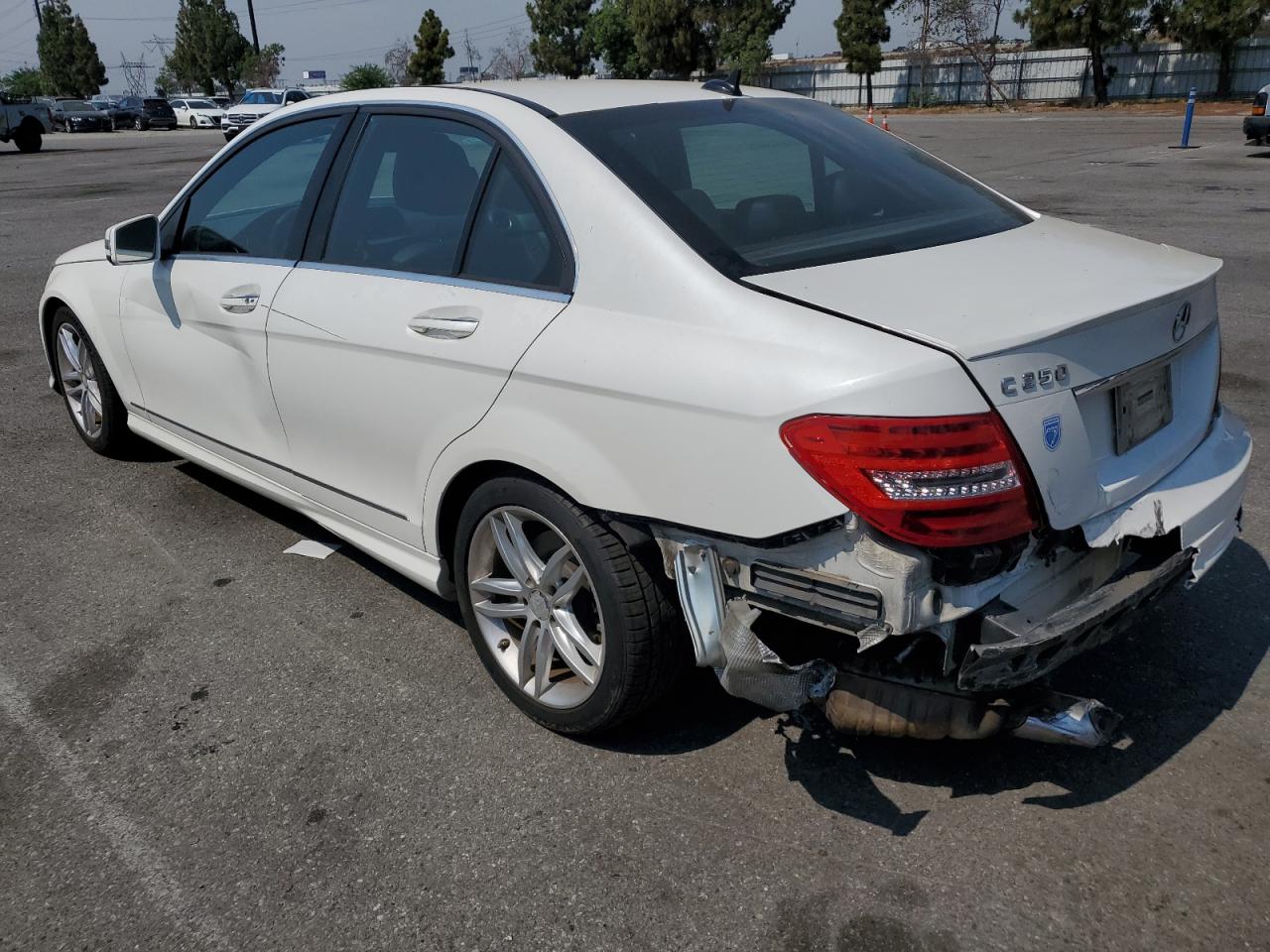 Image 2 of 2013 MERCEDES-BENZ C 250 2013 with VIN WDDGF4HB1DR270596
