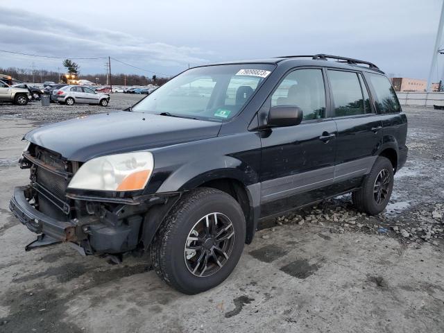 Image 1 of 2004 HONDA PILOT LX 2004 with VIN 2HKYF18134H524059