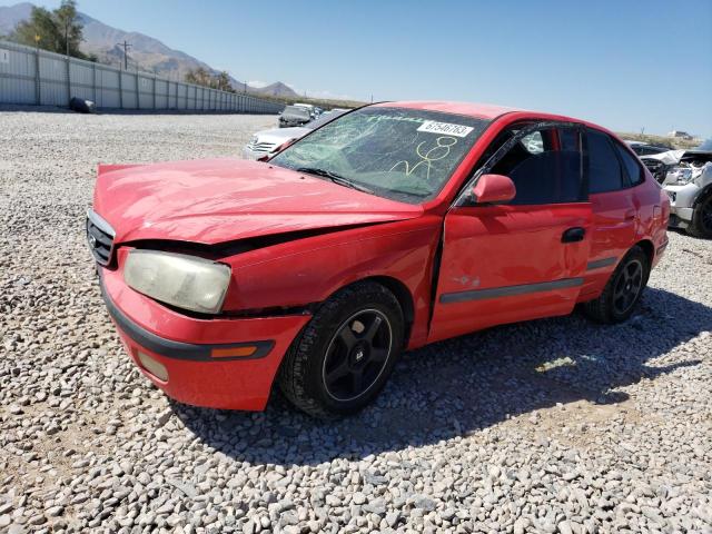 Image 1 of 2001 HYUNDAI ELANTRA GLS 2001 with VIN KMHDN55D91U033872
