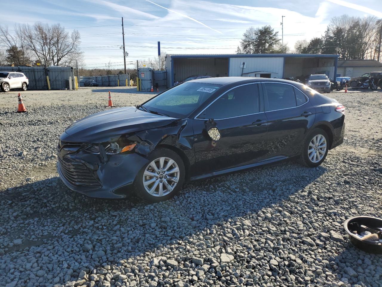 Image 1 of 2020 TOYOTA CAMRY LE 2020 with VIN 4T1C11AK0LU997753