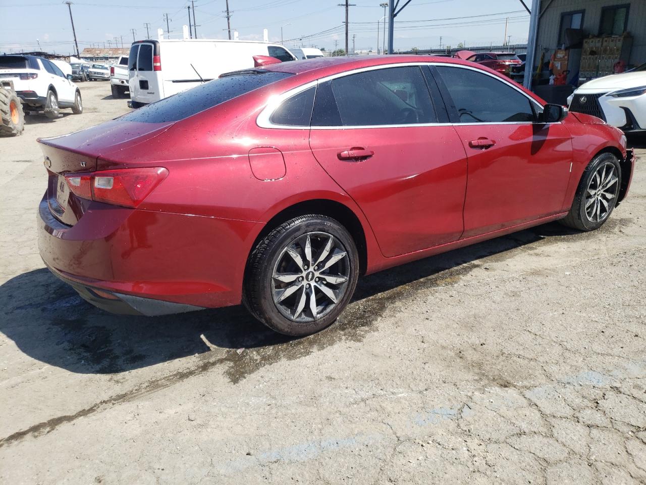 Image 3 of 2018 CHEVROLET MALIBU LT 2018 with VIN 1G1ZD5STXJF290111